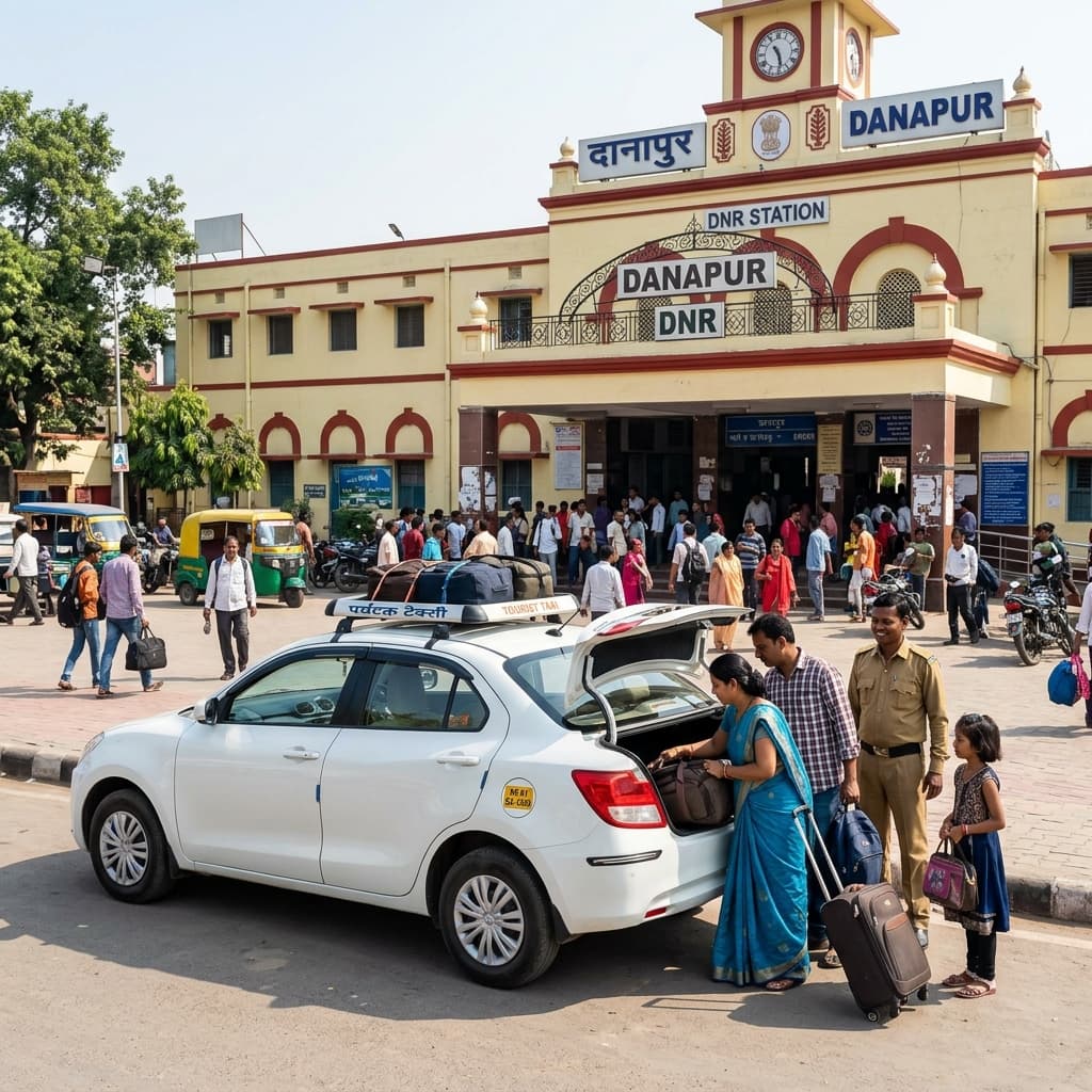 Danapur Station to Anywhere Taxi
