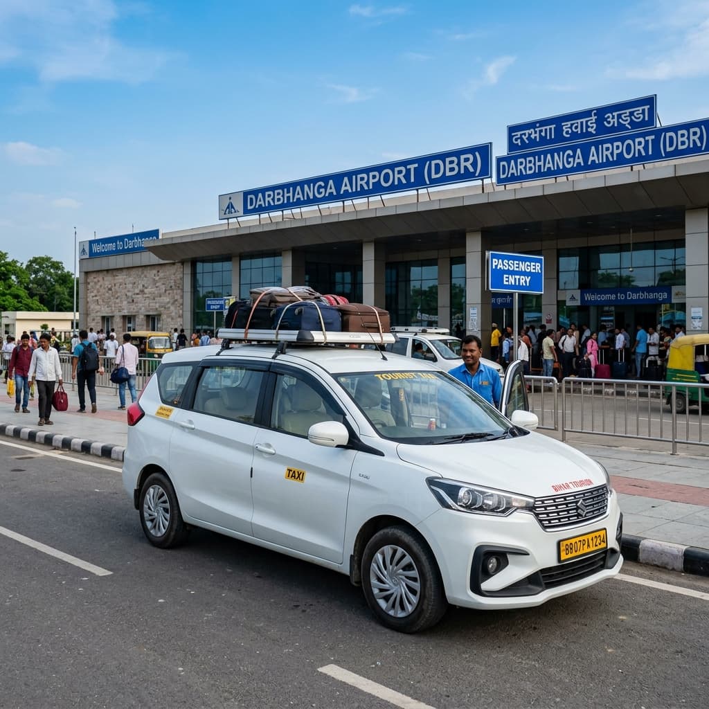 Darbhanga Airport to Anywhere