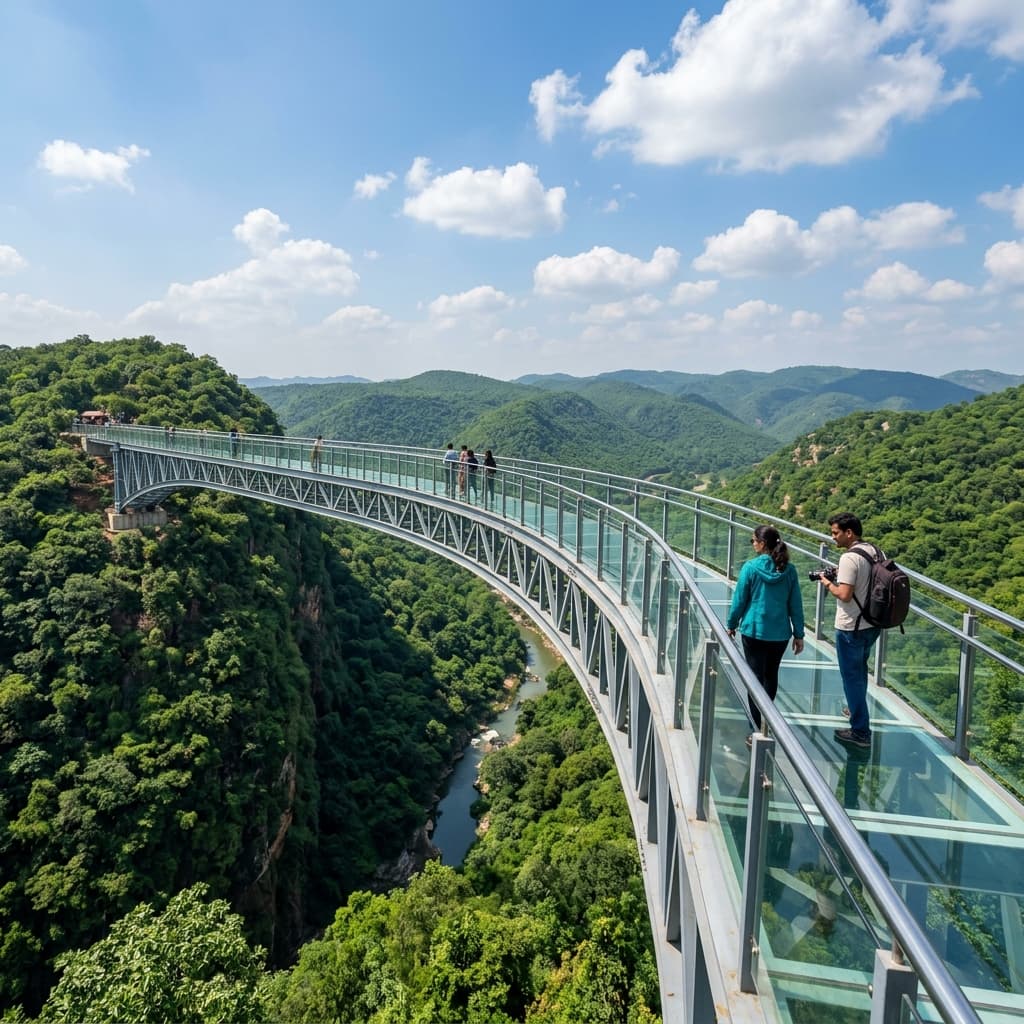 Rajgir Glass Bridge